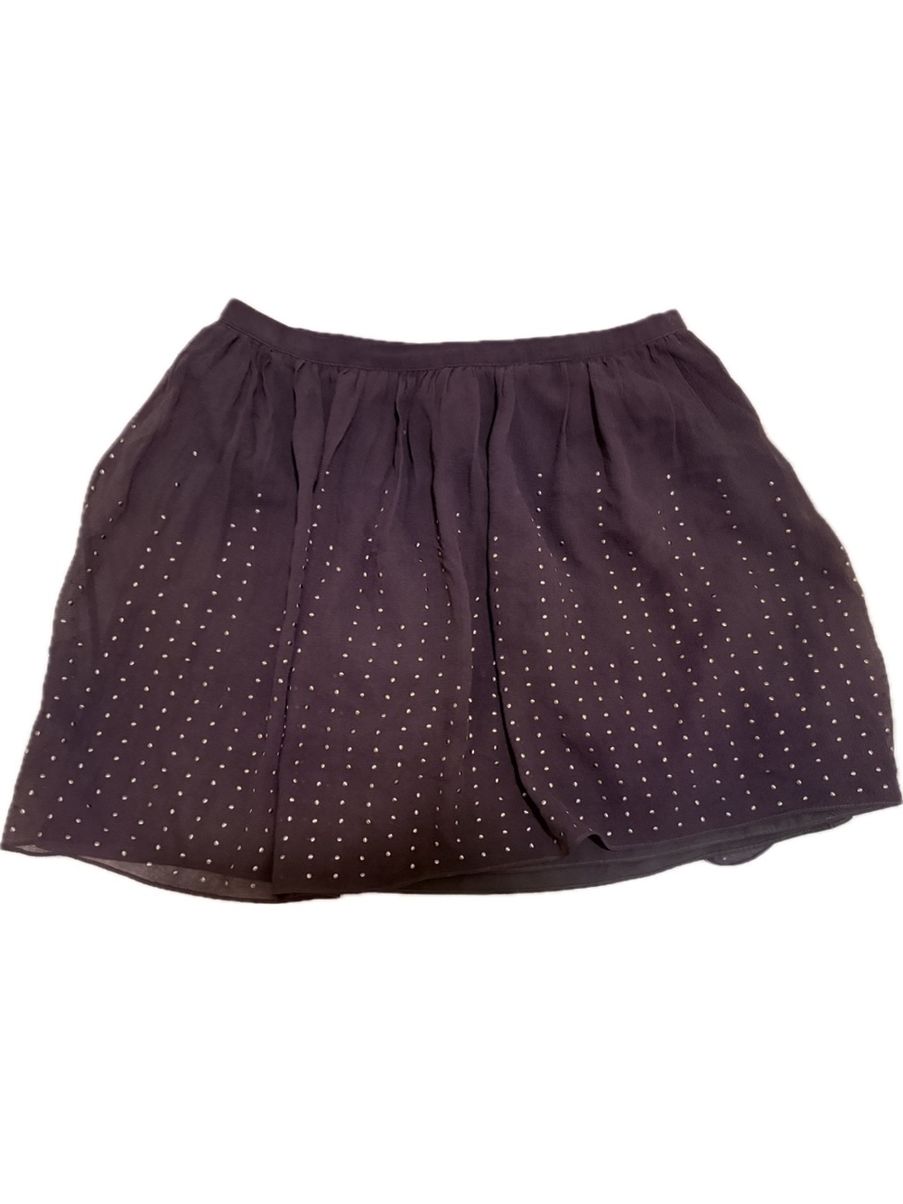 Club Monaco 100% Silk Studded Mini Skirt – Size 2